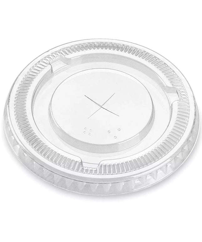 REYMA FLAT CLEAR SLOTTED LID FOR 10-24 OZ 20/50