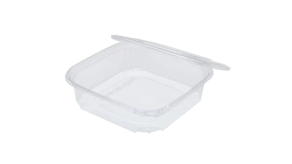 48 OZ PET TAMPER RESISTANT CONTAINER W/FLAT LID 120/SET.