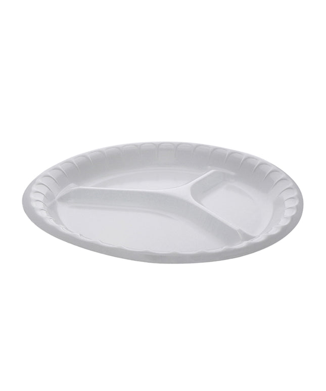 PLATE FOAM 8 7/8 DIV 25/20 PCS.