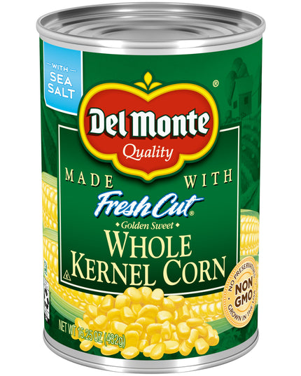 DEL MONTE WHOLE KERNEL CORN 8/15.25 OZ.