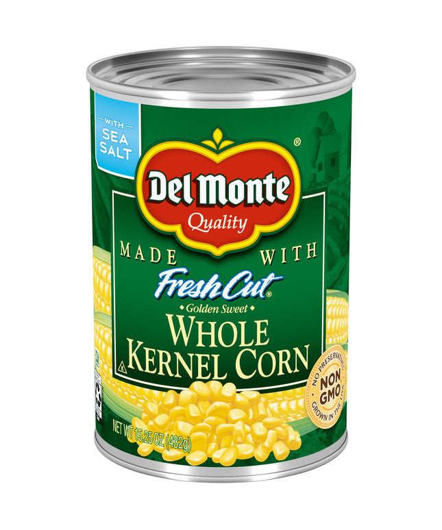 DEL MONTE WHOLE KERNEL CORN 8/15.25 OZ.