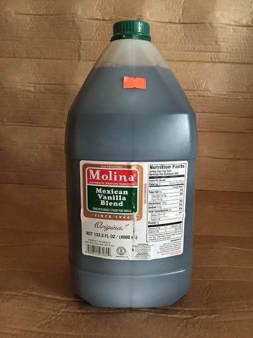VANILLA MOLINA EXTRACT 4/1 GAL.