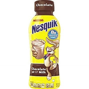 NESQUIK CHOCOLATE FLAVORED DRINK 12/14 OZ.