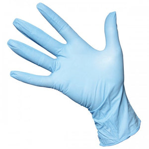 NO POWDER NITRILE GLOVES MEDIUM 10/100.