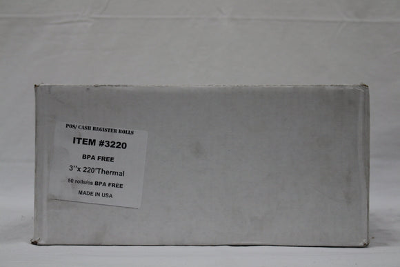 3'' THERMAL ROLL 50/220'