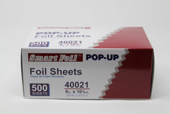 FOIL ALUMINUM SHEET 9'' X 10 3/4'' 6/500