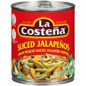 LA COSTENA SLICED JALAPENO 12/28 OZ