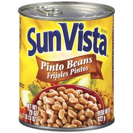 SUN VISTA PINTO BEANS 12/29 OZ.