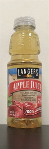 LANGERS APPLE JUICE 12/ 15.2 OZ.