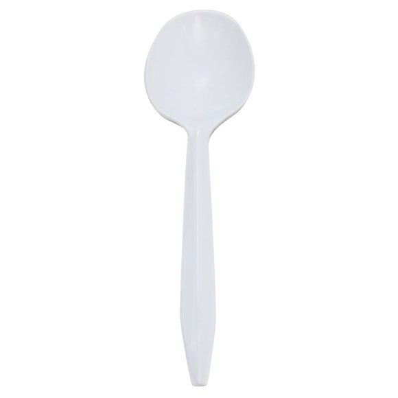 CUTLERY SOUP SPOON WHITE 1000/CS.