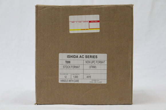 LABEL ISHIDA 64MM X 37 MM 12/1000