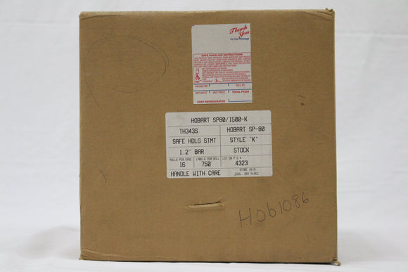 LABEL HOBART SP-1500 