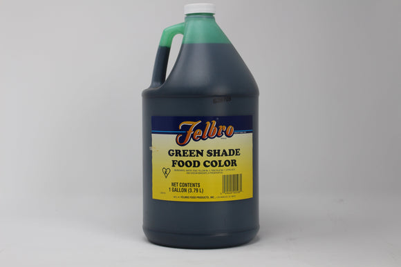 FOOD COLOR GREEN 1 GAL