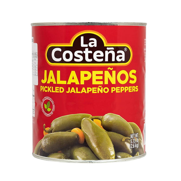 LA COSTENA WHOLE JALAPENOS 6/10 LBS.