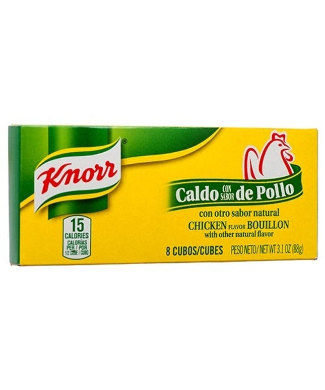 KNORR CHICKEN BOUILLON 2/24/8/3.1 OZ.