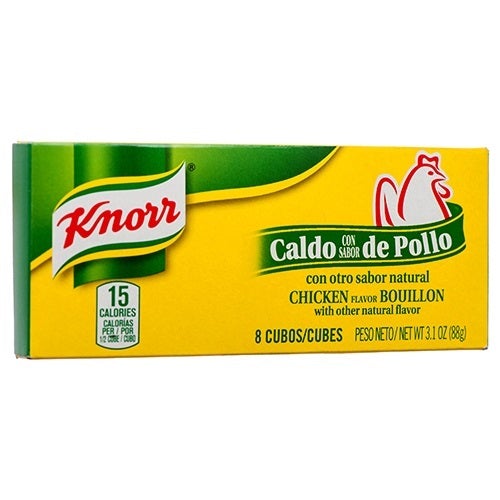 KNORR CHICKEN BOUILLON 2/24/8/3.1 OZ.