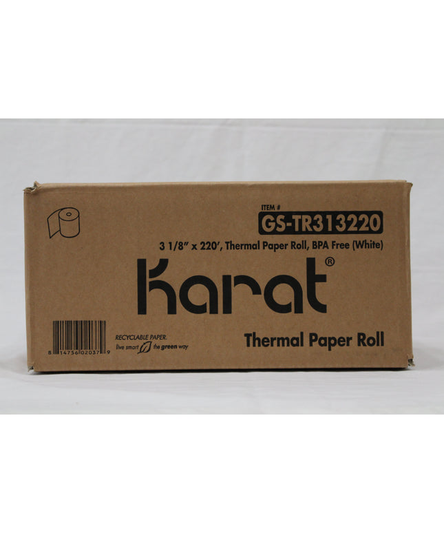 3 1/8" THERMAL ROLL 50/220'