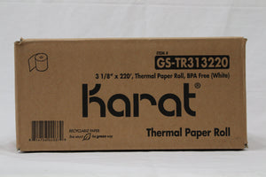 3 1/8" THERMAL ROLL 50/220'