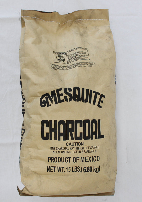 MEZQUITE CHARCOAL 15 LBS