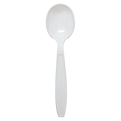CUTLERY SOUP SPOON EXTRA HVY WHITE 1000/CS