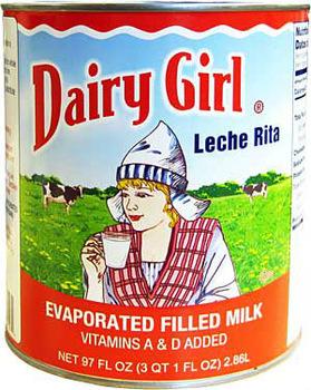 MILK EVAPORATED FILLED DAIRY GIRL 6/97 OZ.