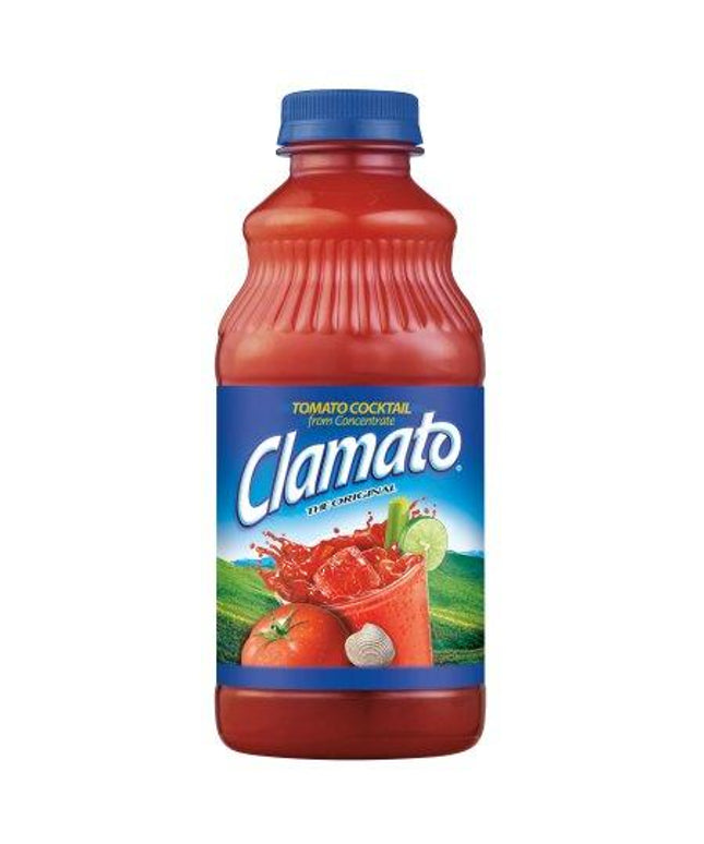 CLAMATO COCKTAIL REGULAR 12/32 OZ.