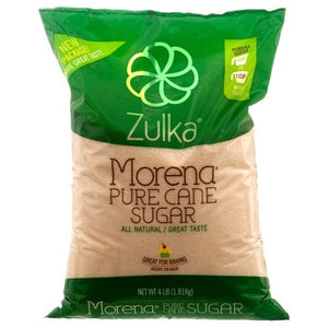 ZULKA MORENA PURE CANE SUGAR 10/4 LBS.