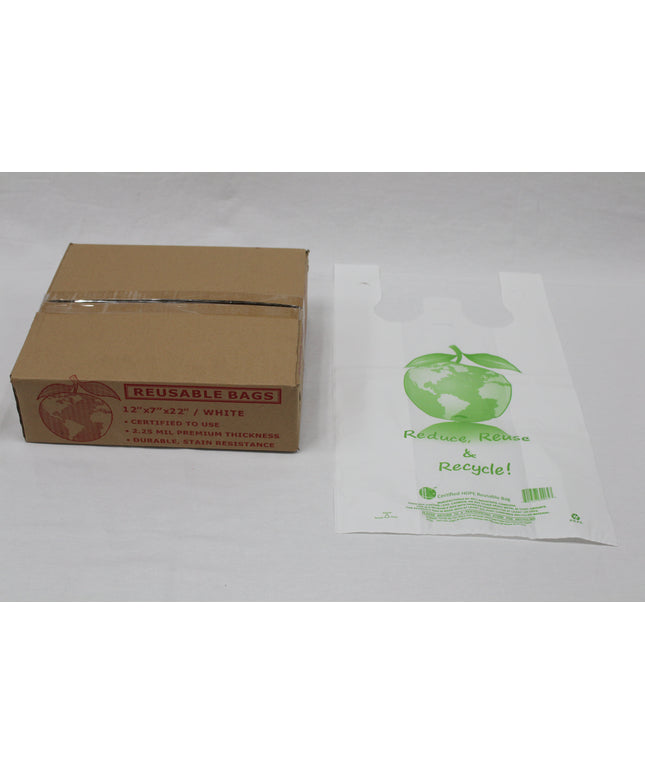 12 X 7 X 22 REUSABLE BAG 2.25 MIL 200/CS