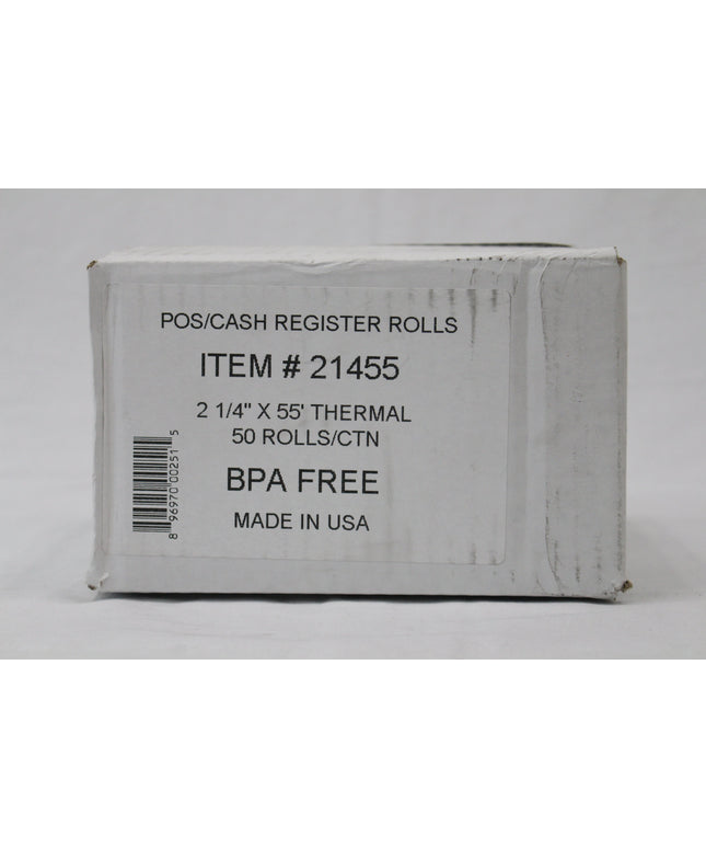 2 1/4" THERMAL ROLL 50/ 50'