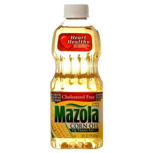 MAZOLA CORN OIL 12/16 OZ