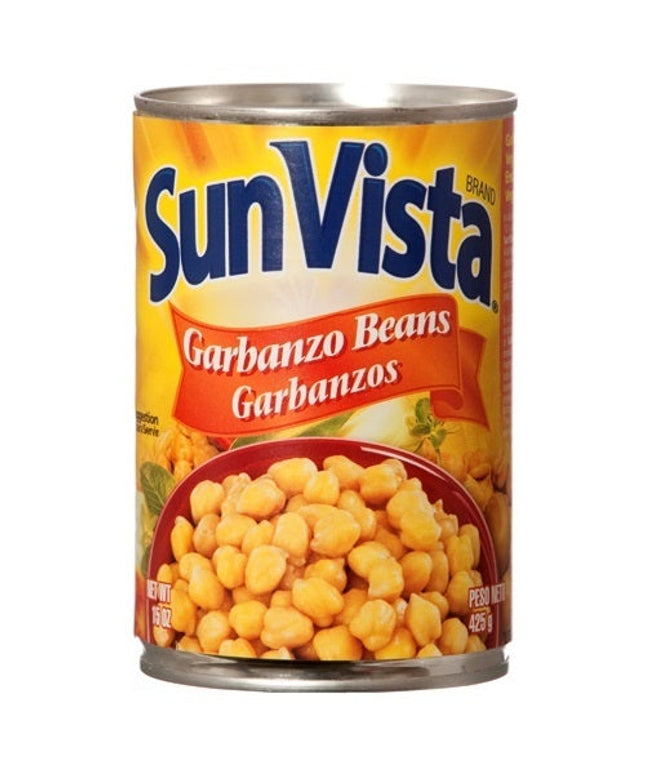 SUN VISTA GARBANZO BEANS 12/15 OZ.