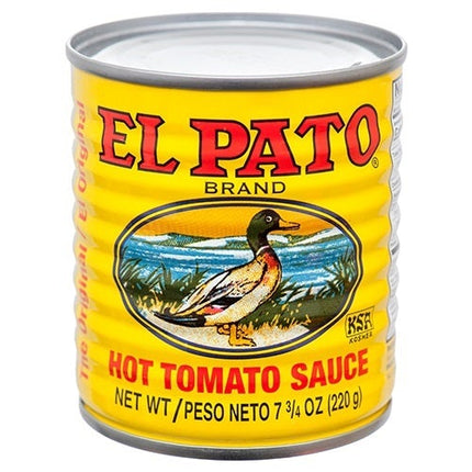 EL PATO HOT YELLOW TOMATO SAUCE 24/7.75 OZ.