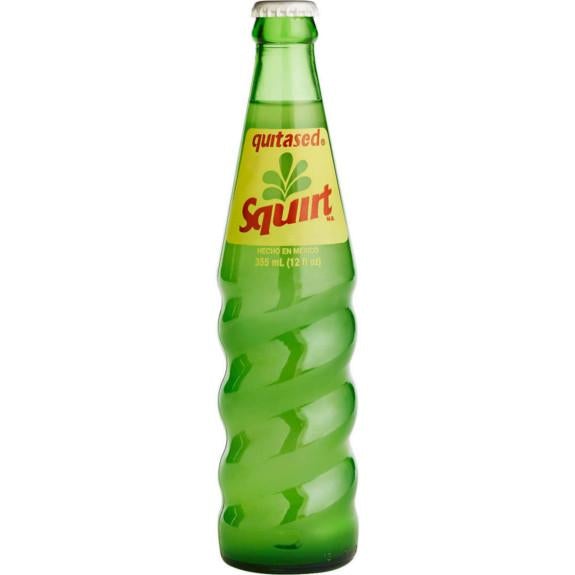 SQUIRT MEX GLASS BOTTLE 24/12OZ.