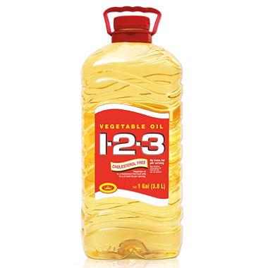 1-2-3 VEGETABLE OIL 4/GAL