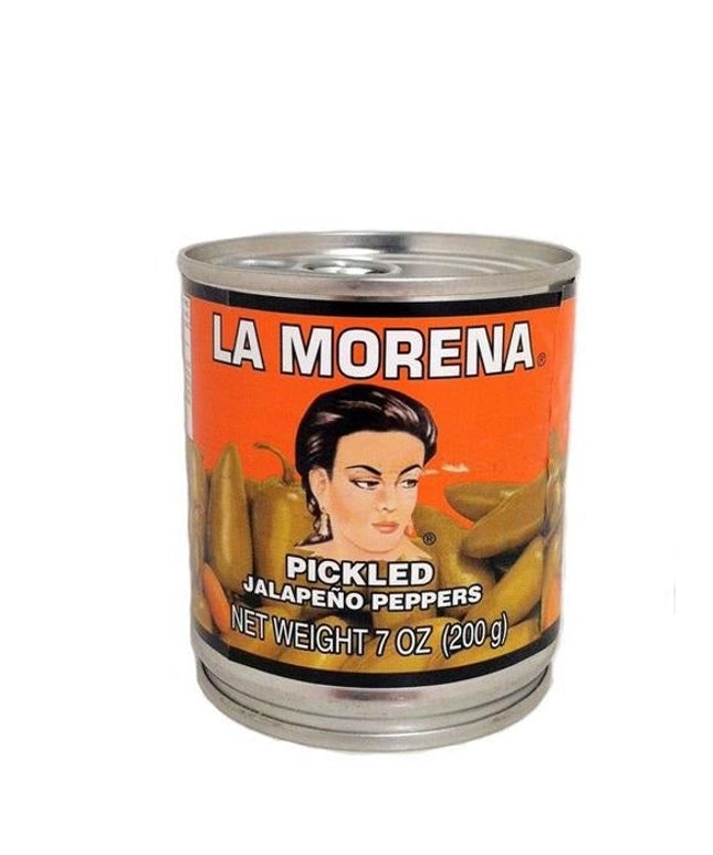 LA MORENA WHOLE JALAPENO PEPPERS 24/7 OZ.