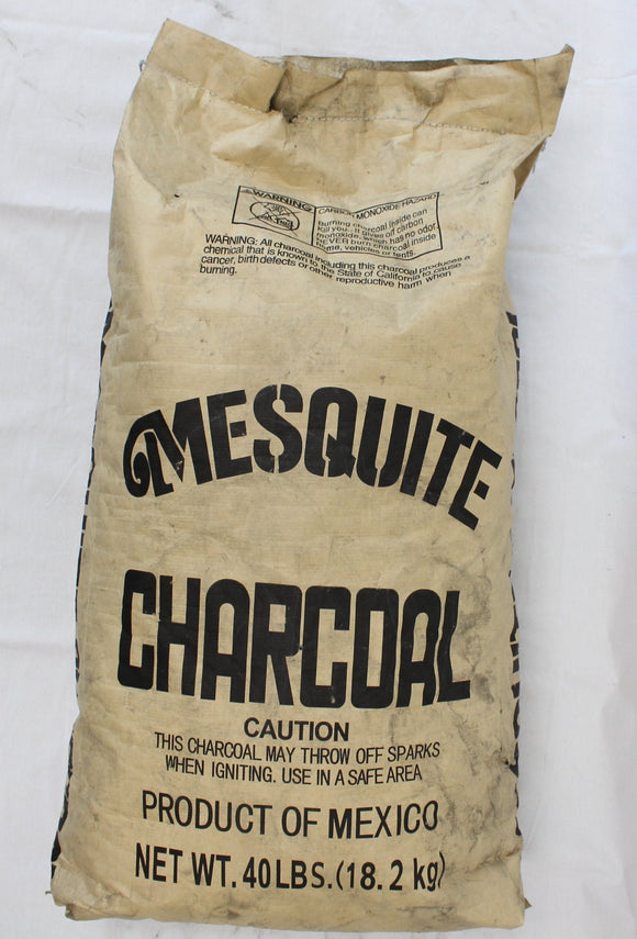 EL CARBONAZO MESQUITE 40 LBS
