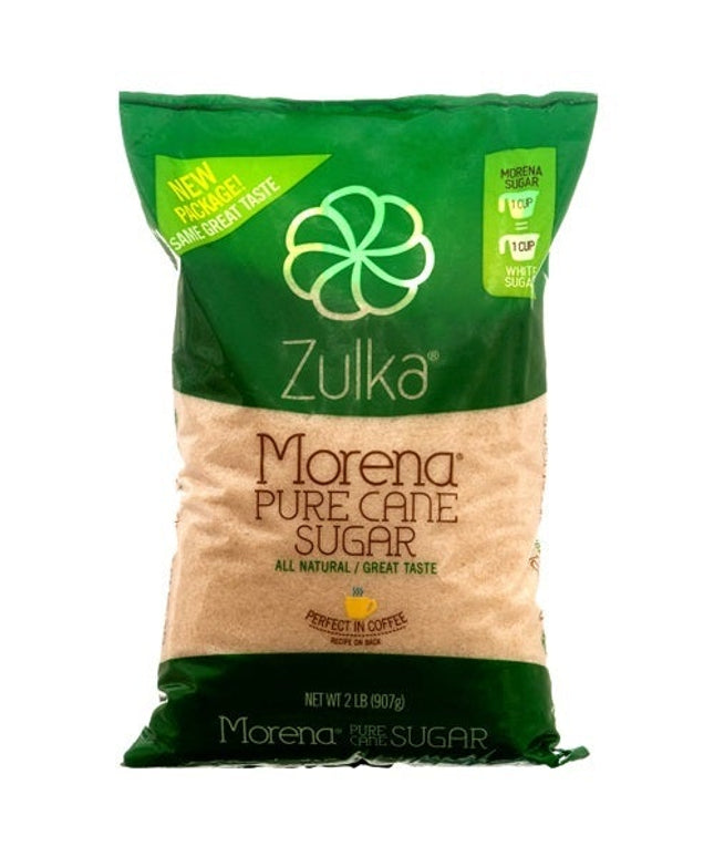 ZULKA MORENA PURE CANE SUGAR 10/2 LBS.