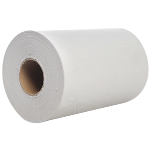 ROLL TOWEL WHITE 8''x350' 12/CS