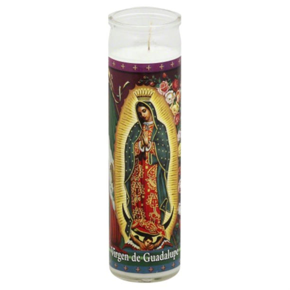 VIRGEN DE GUADALUPE CANDLE 12/CS