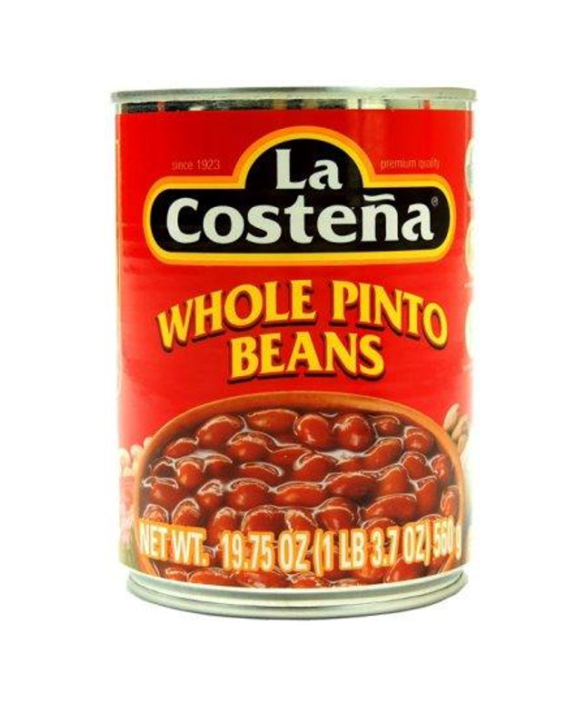 LA COSTENA WHOLE PINTO BEANS 12/19.75 OZ.