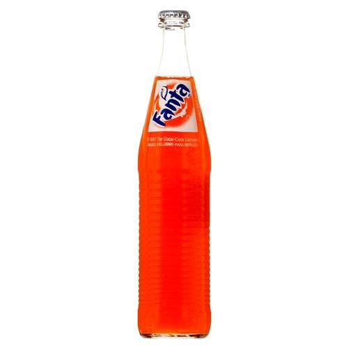 FANTA ORANGE IN GLASS BOTTLE 1/2 LITER 24/CASE
