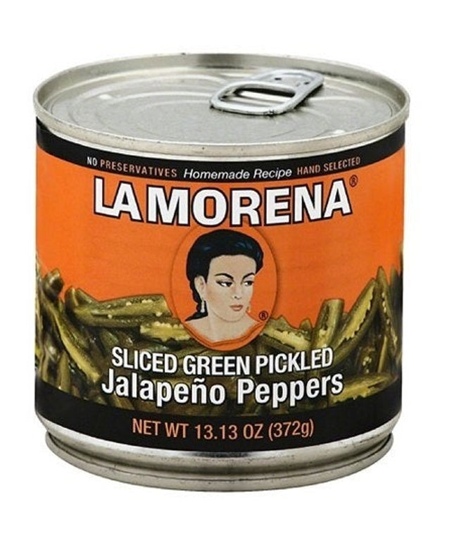 LA MORENA SLICED JALAPENO PEPPERS 12/13.13 OZ.