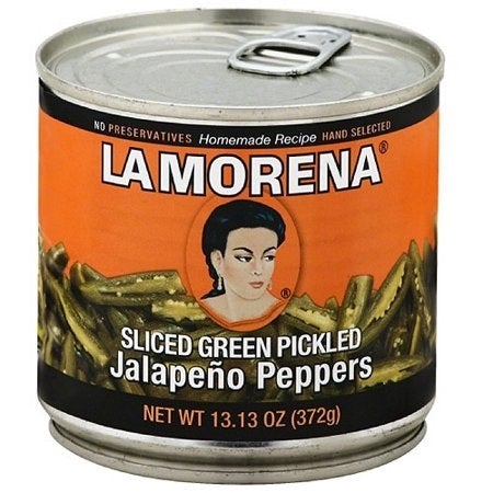 LA MORENA SLICED JALAPENO PEPPERS 12/13.13 OZ.