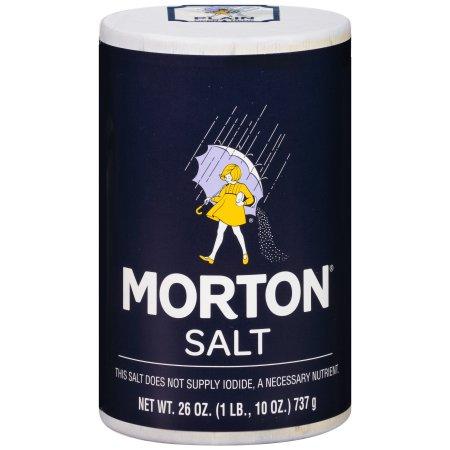 MORTON PLAIN SALT 24/26 OZ