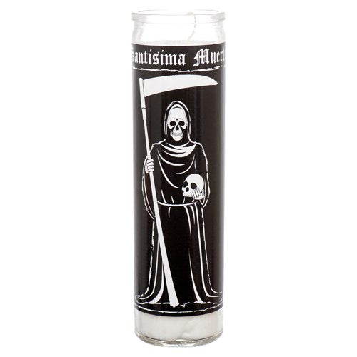 SANTISIMA MUERTE CANDLE 12/CS