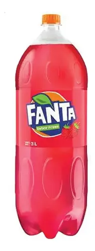 FANTA SABOR FRESA MEXICAN PLASTIC 3 LITER 4/CASE