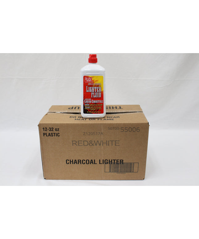RED AND WHITE LIGHTER FLUID 12/32 OZ.