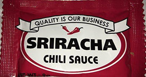 SRIRACHA HOT SAUCE CHILI PACKETS 500/7 GRS