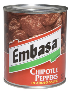 EMBASA CHIPOTLE PEPPERS IN ADOBO SAUCE 12/26 OZ.