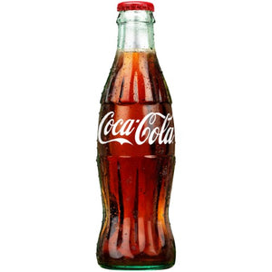 COCA COLA  MEXICAN GLASS BOTTLE 24/ 8 OZ